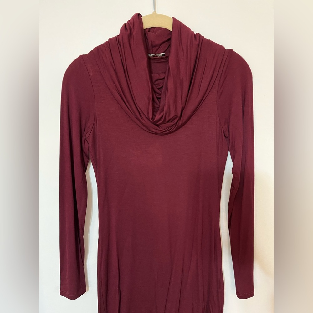 Burgundy Dress